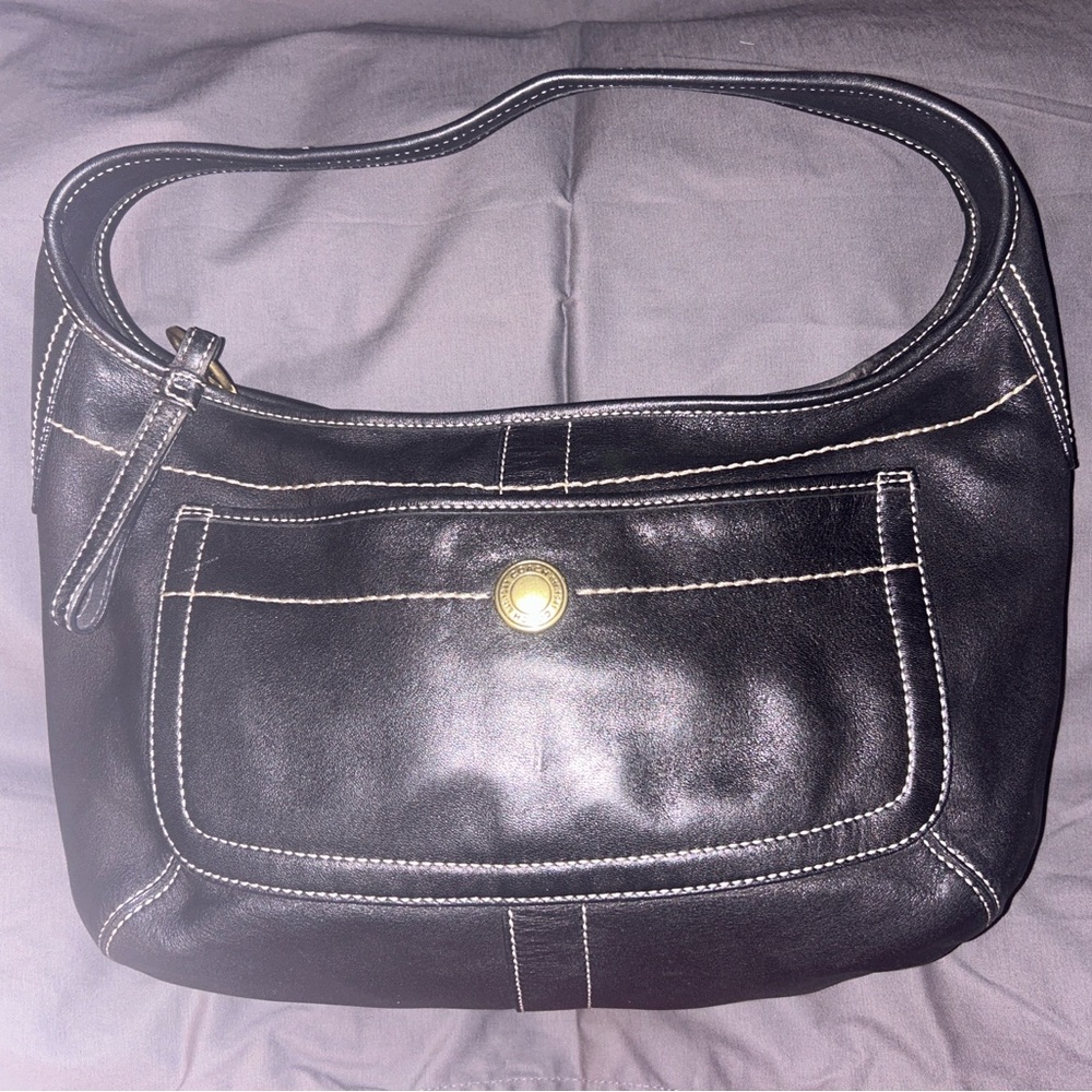 Coach Legacy Ergo Y2k Black Soho Hobo Glovetanned Leather Shoulder Bag 10740